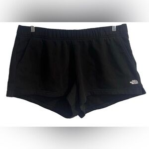 The north face- Black cloth shorts